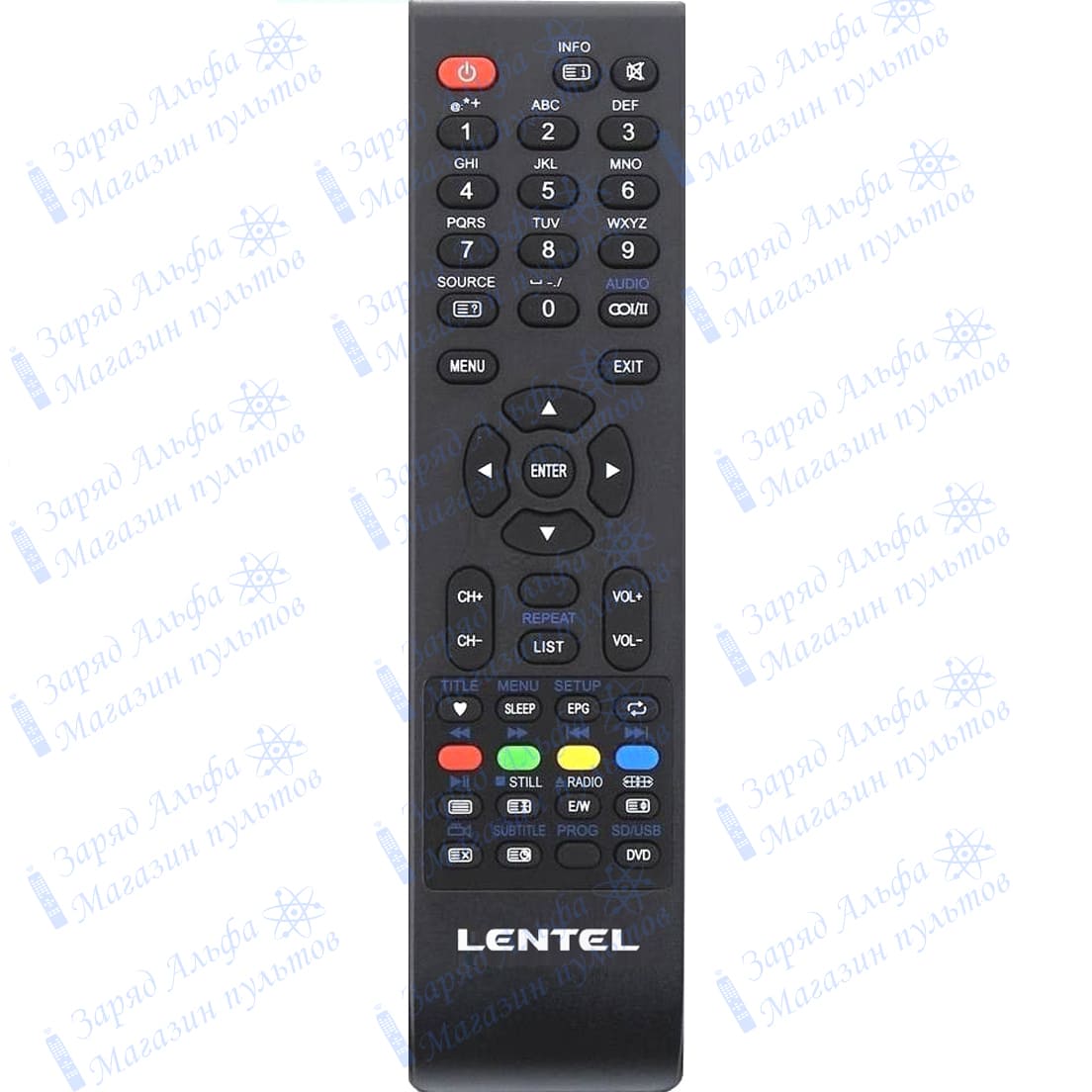 Пульт к Lentel LTS4001 для телевизора