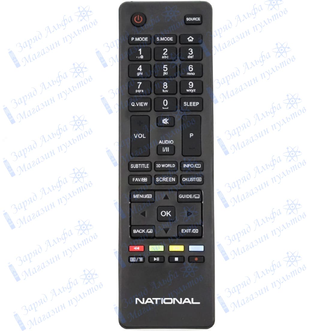 Пульт к National NX-24THS100 для телевизора NX-32THS100, NX-43TFS100
