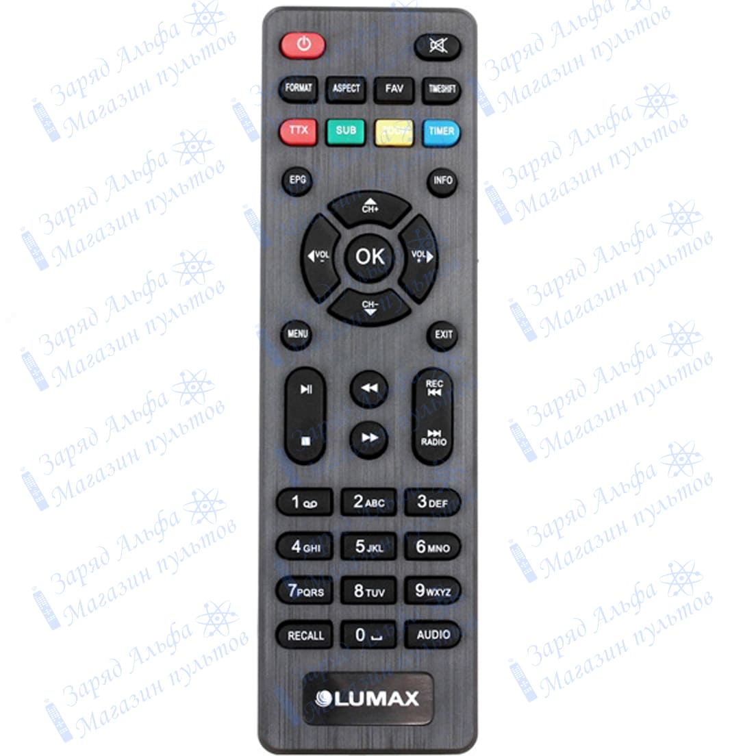 Пульт для цифровой приставки ресивера DVB-T2 Lumax DV-2118HD