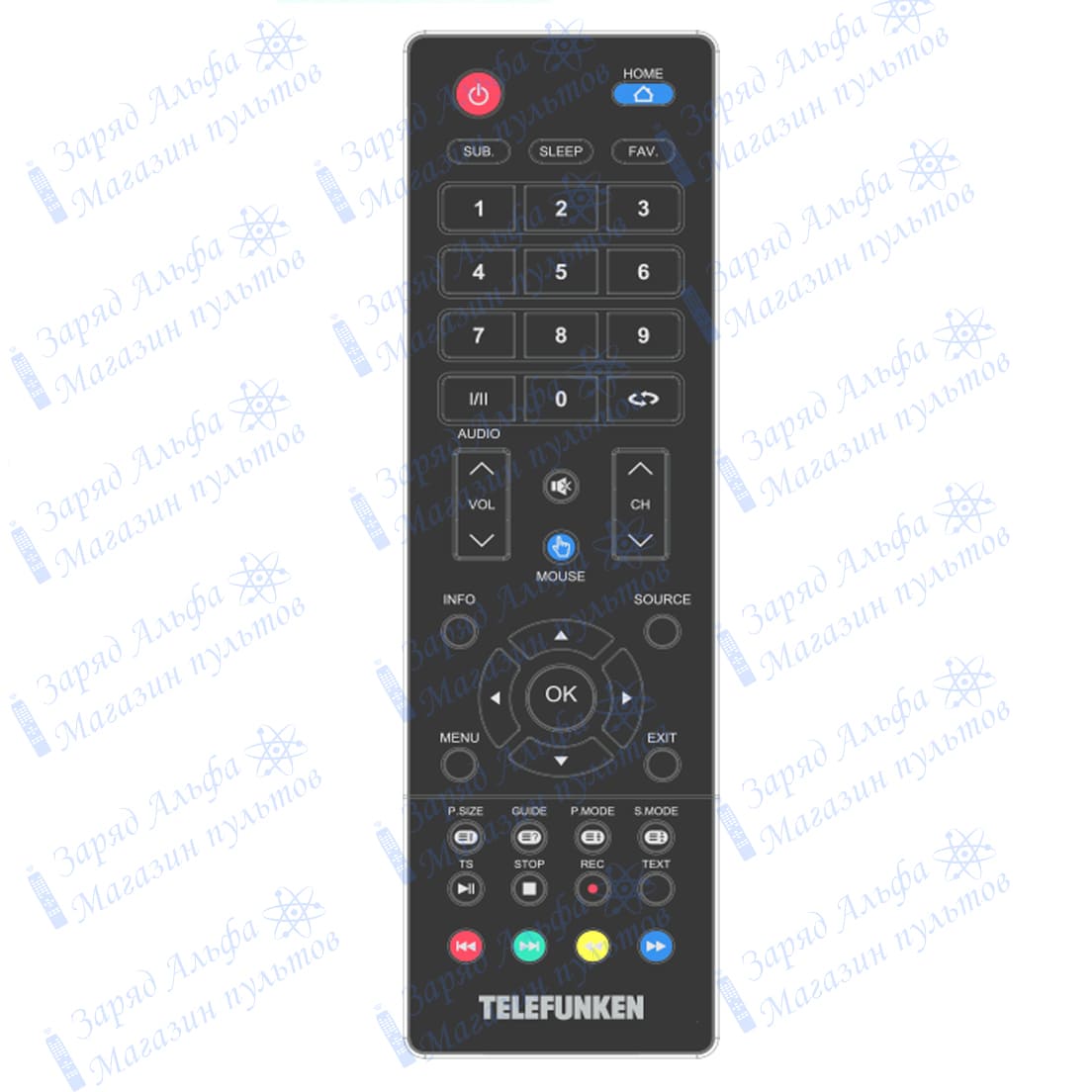 Пульт к Telefunken TF-LED40S05T2S для телевизора