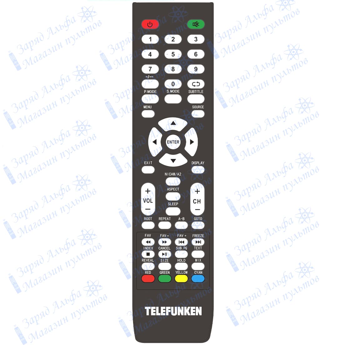 Пульт к Telefunken TF-LED39S05T2 для телевизора