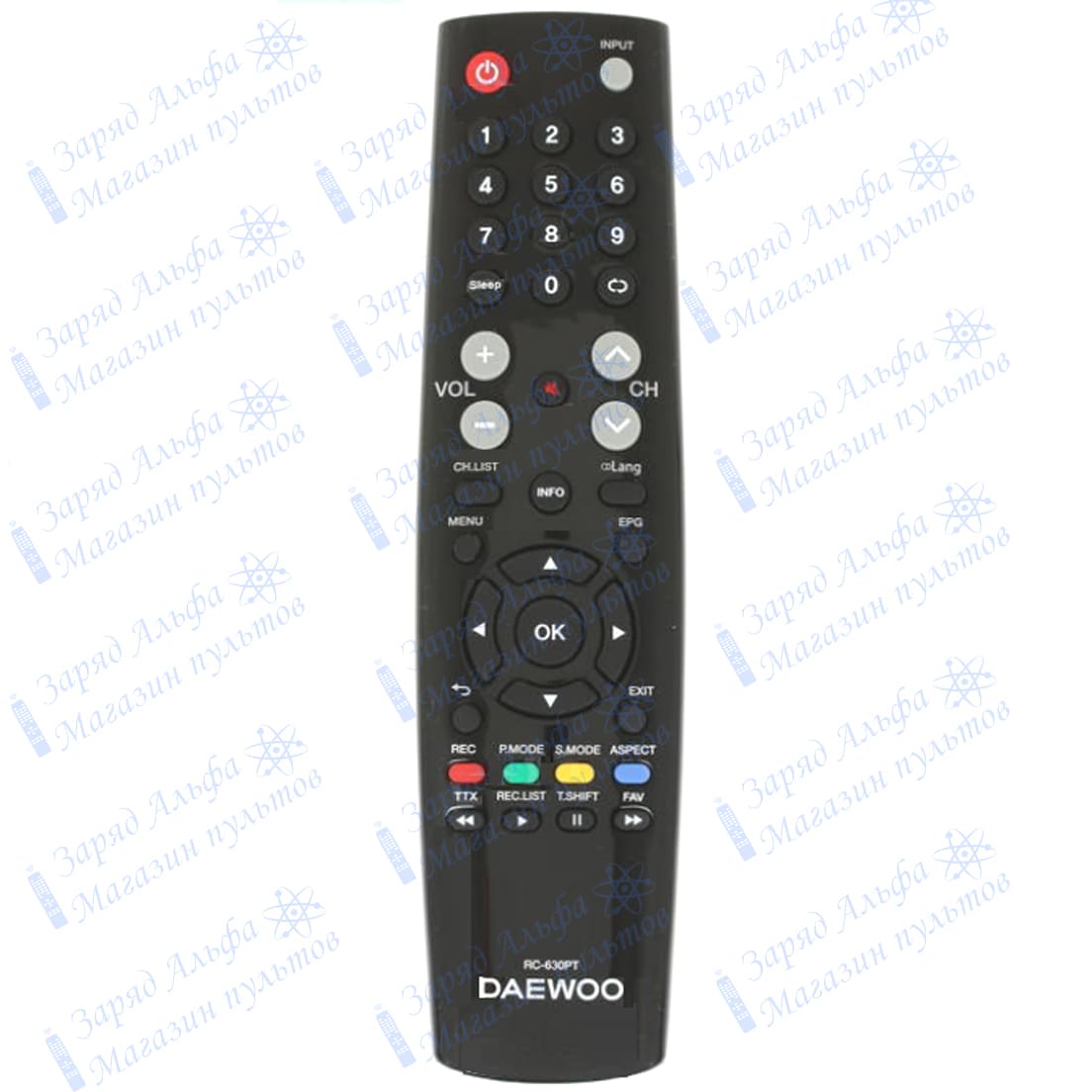 Пульт к Daewoo RC-603PT для телевизора L32A780VBE, L32A640VTE
