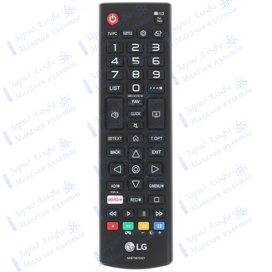Пульт к LG AKB75675321 для телевизора 24TL510V, 24TL520V