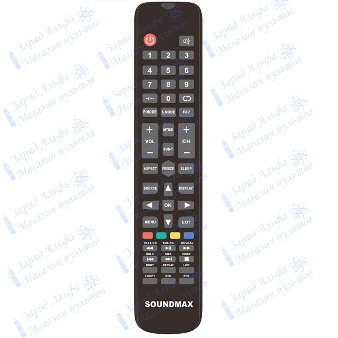 Пульт к Soundmax SM-LED24M04 для телевизора