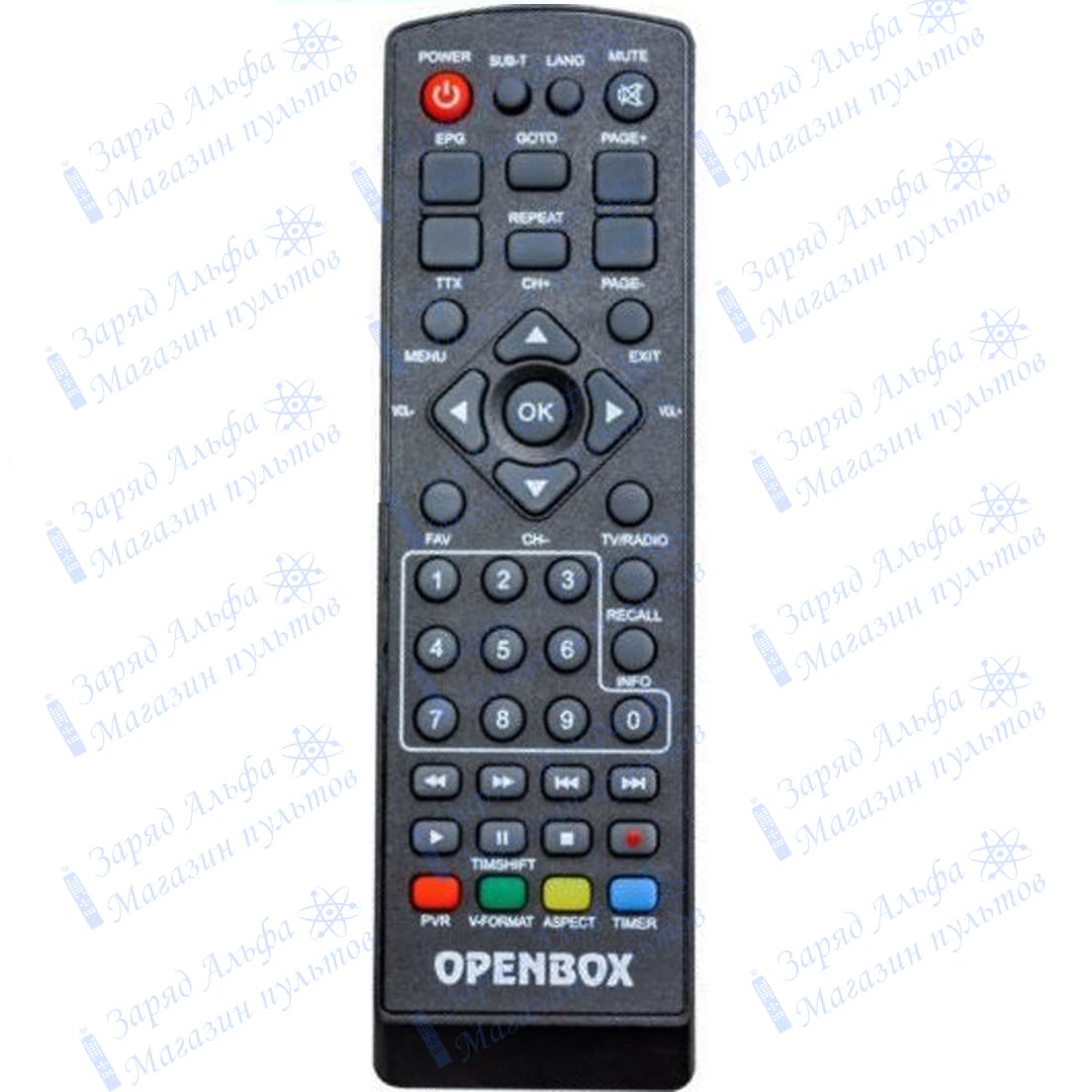 Пульт к Openbox T2-06 Mini, T2-07 для цифровой приставки ресивера DVB-T2