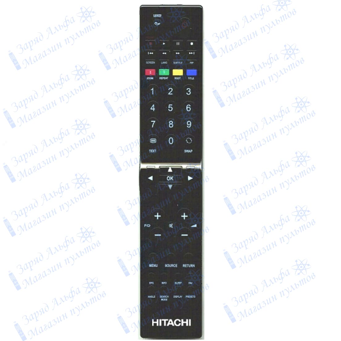 Пульт к Hitachi RC-5100 для телевизора 19H8L02, 19H8L02-R