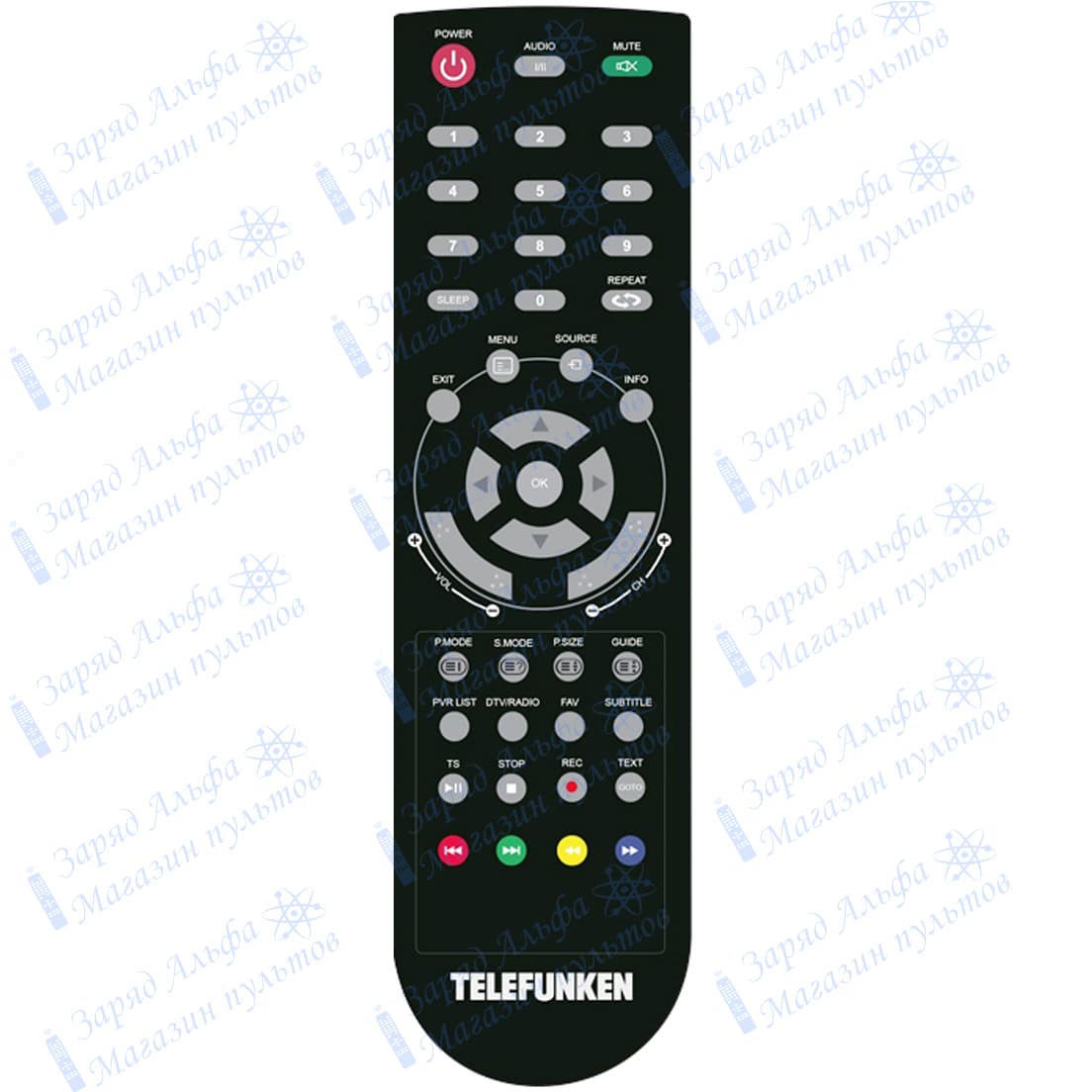 Telefunken TF-LED32S61T2 пульт к телевизору