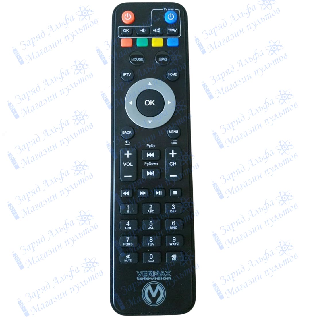 Vermax 1 пульт к приставке IP TV