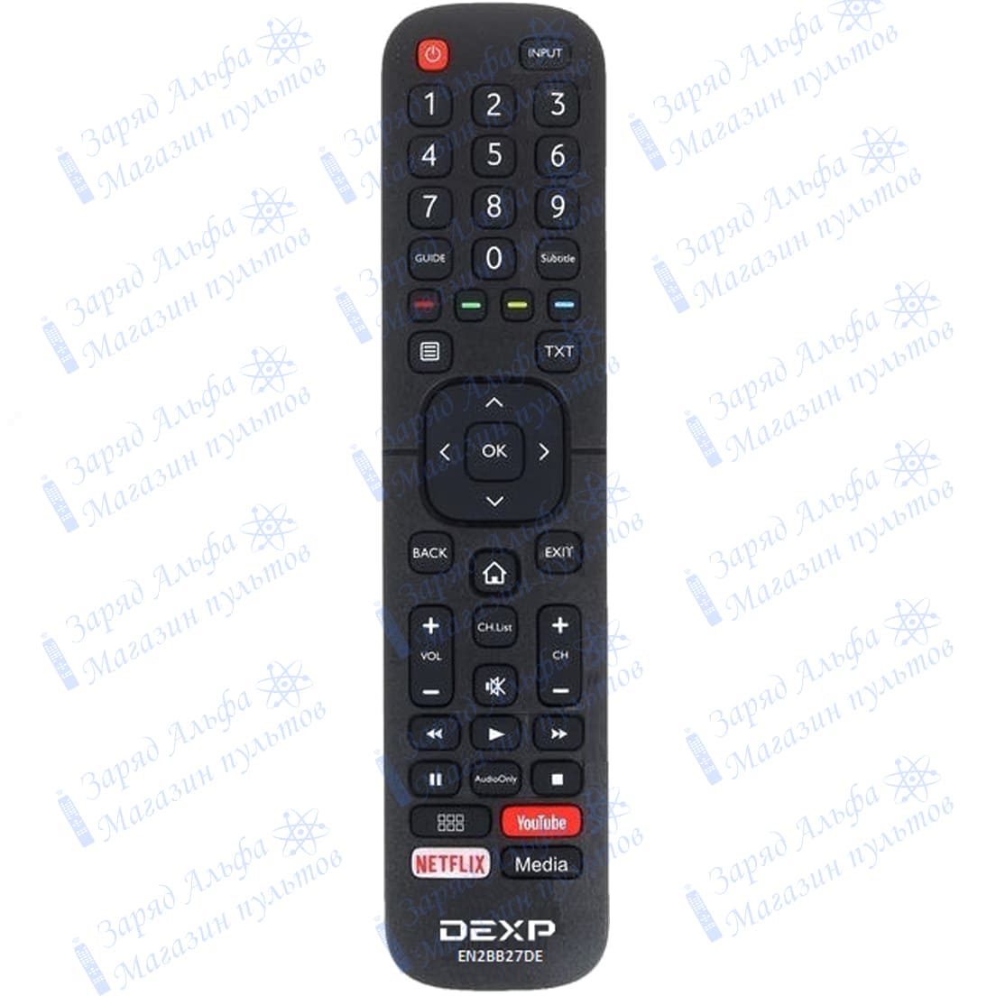 Приобрести Dexp EN2BB27DE пульт к телевизору U65D9000H