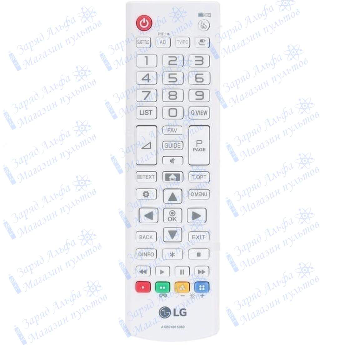 Пульт ДУ для телевизора LG AKB74915360