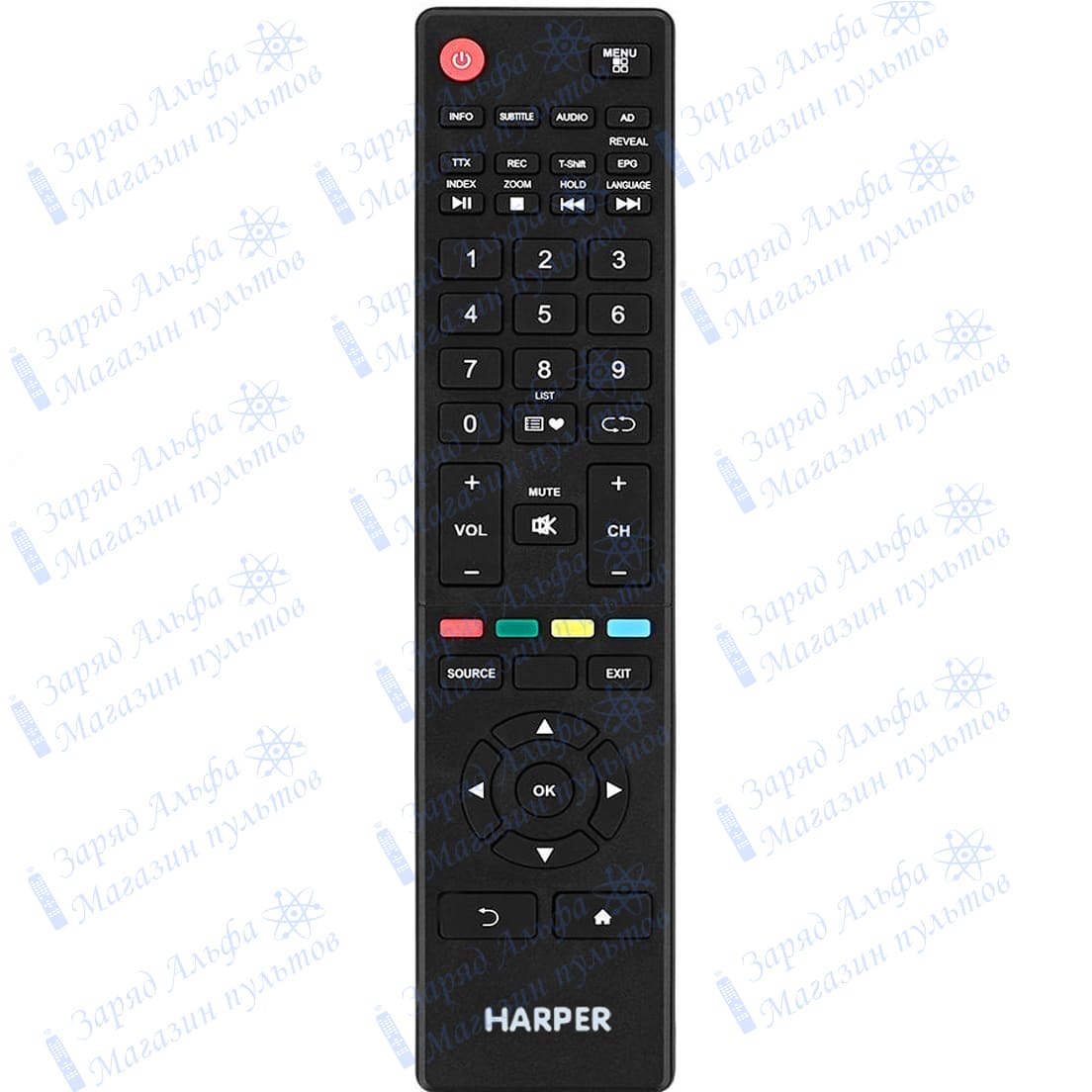 Harper 55U750TS пульт к телевизору 50U750TS, 49U750TS