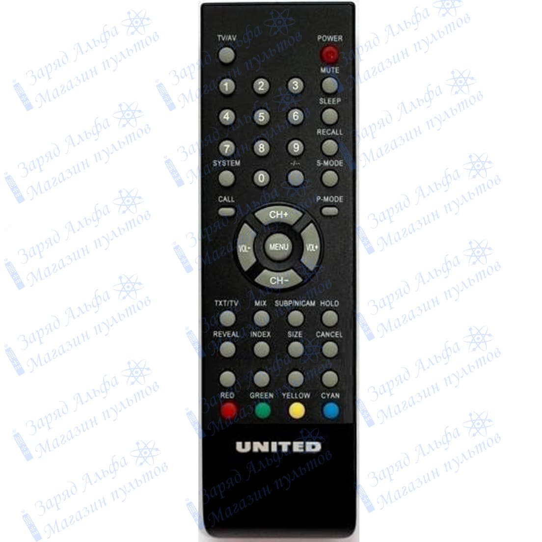 United GCOVA1028SJ пульт к телевизору LTW20X67, LTW23X67