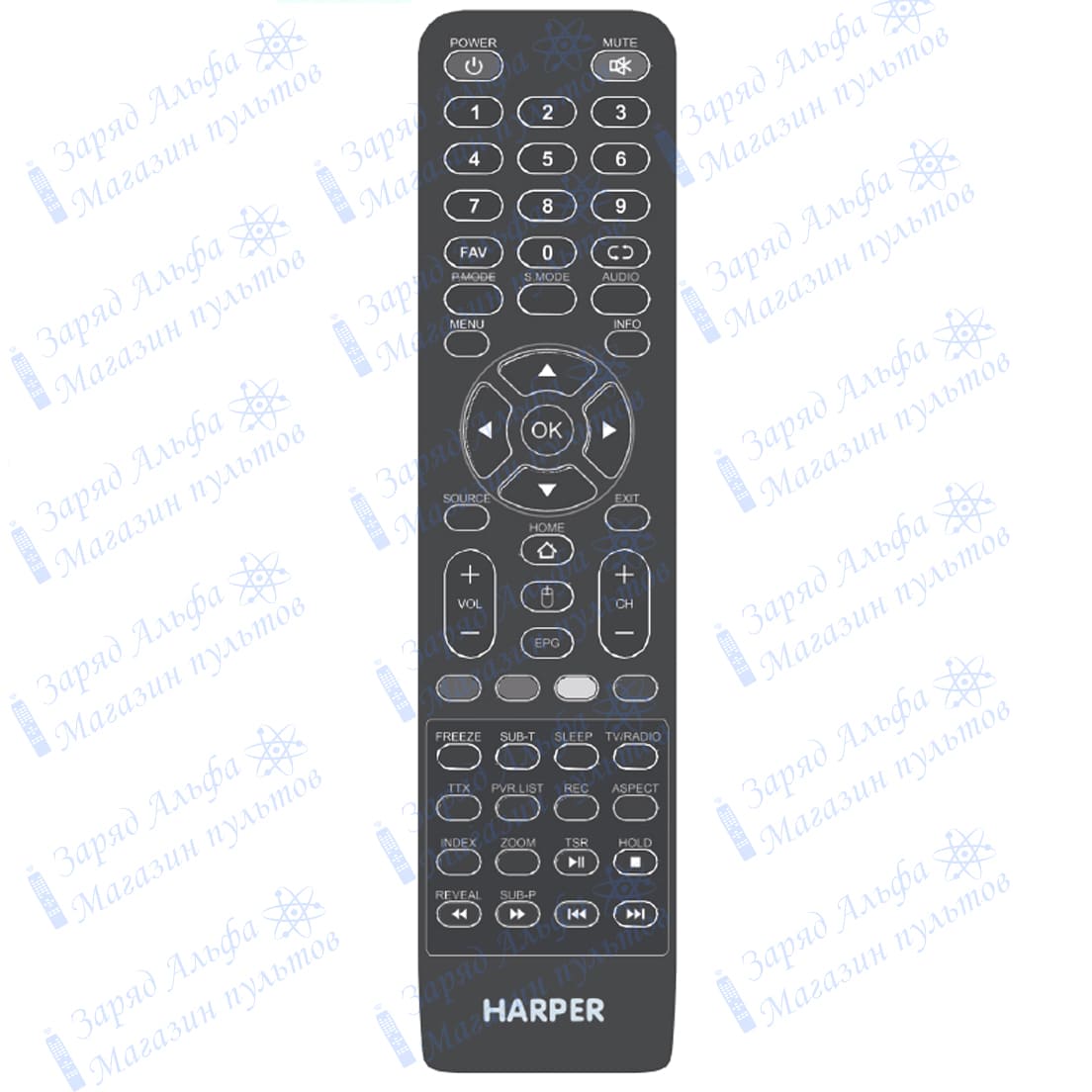 Пульт к Harper 43U750TS для телевизора